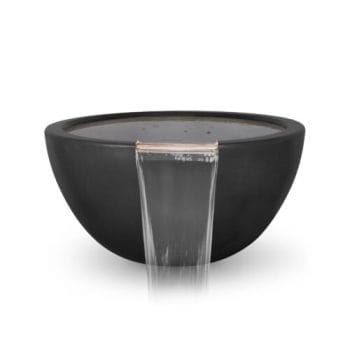 The Outdoor Plus Luna Water Bowl - GFRC Concrete
