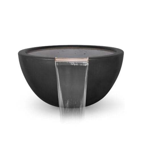 The Outdoor Plus Luna Water Bowl - GFRC Concrete