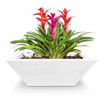 Maya Concrete Planter Bowl Limestone