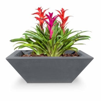 The Outdoor Plus Maya Planter Bowl - Natural Gray