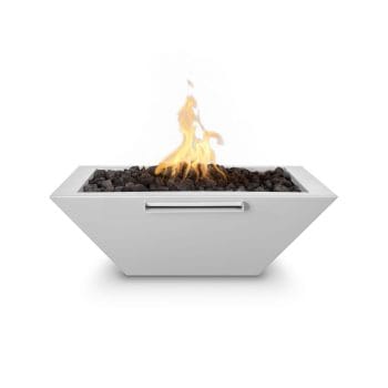 The Outdoor Plus Maya Fire and Water Bowl - White