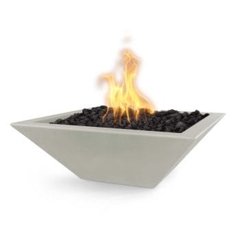 The Outdoor Plus Maya Fire Bowl - GFRC Concrete Ash