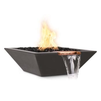 The Outdoor Plus Maya Fire & Water Bowl Chestnut
