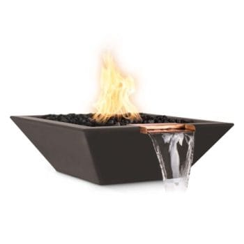 The Outdoor Plus Maya Fire & Water Bowl Chocolate