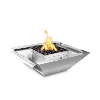 Alternative view of The Outdoor Plus Maya Fire & Water Bowl - Wide Gravity Spill - Metal Collection