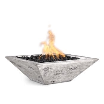 Alternative view of The Outdoor Plus Maya Fire Bowl - Wood Grain