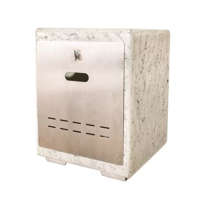 Propane Tank - Concrete Pedestal with Access Door