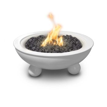 The Outdoor Plus Sedona Fire Bowl with Round Legs - Powder Coated