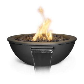The Outdoor Plus Sedona Fire & Water Bowl - Powder Coated