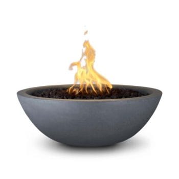 The Outdoor Plus Sedona Fire Bowl - GFRC Concrete Gray