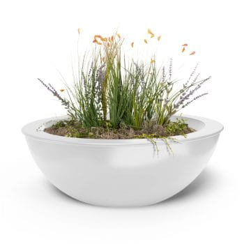 Alternative view of The Outdoor Plus Sedona Planter Bowl - Powder Coated