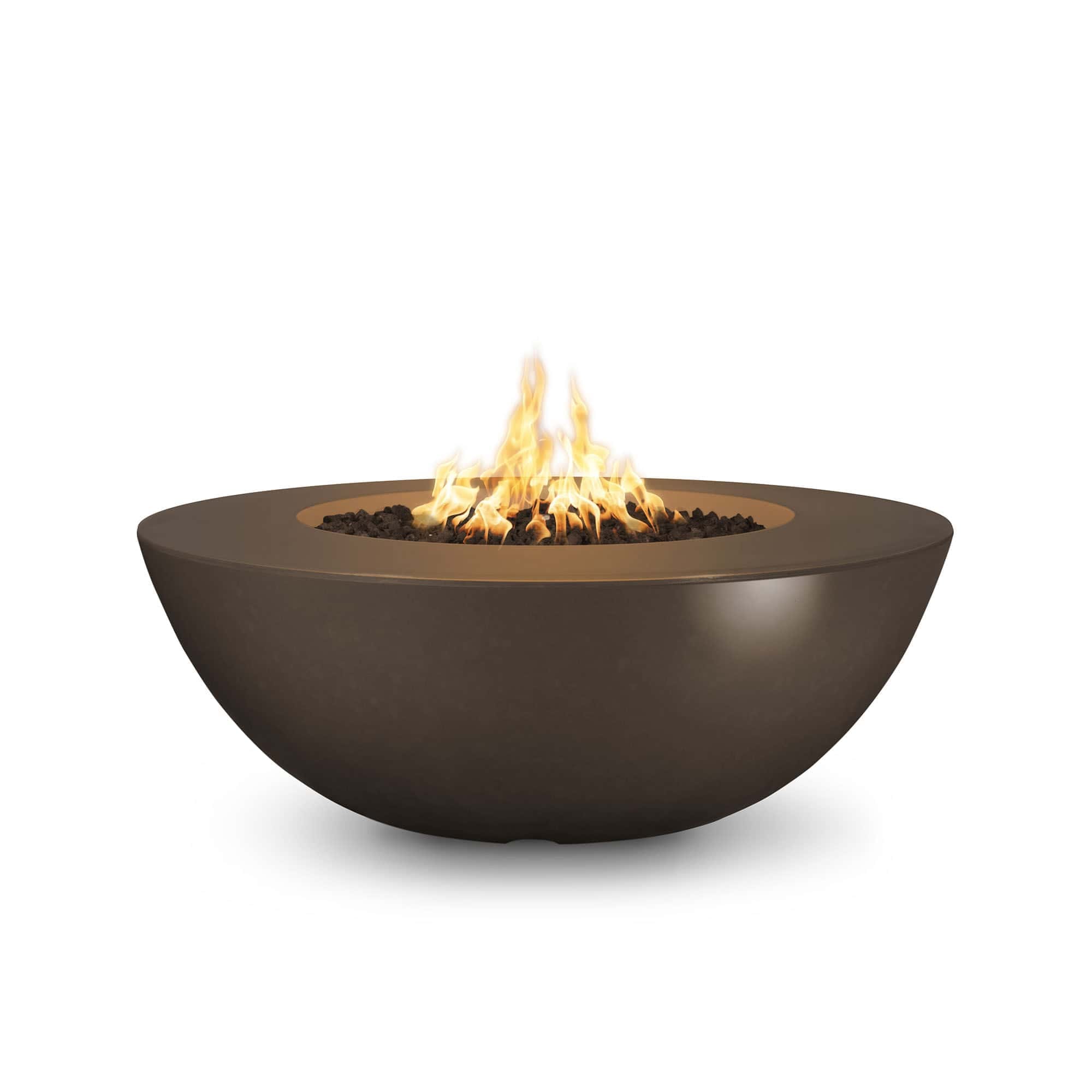 The Outdoor Plus Sedona Fire Pit - Wide Ledge - GFRC Concrete - Image 7