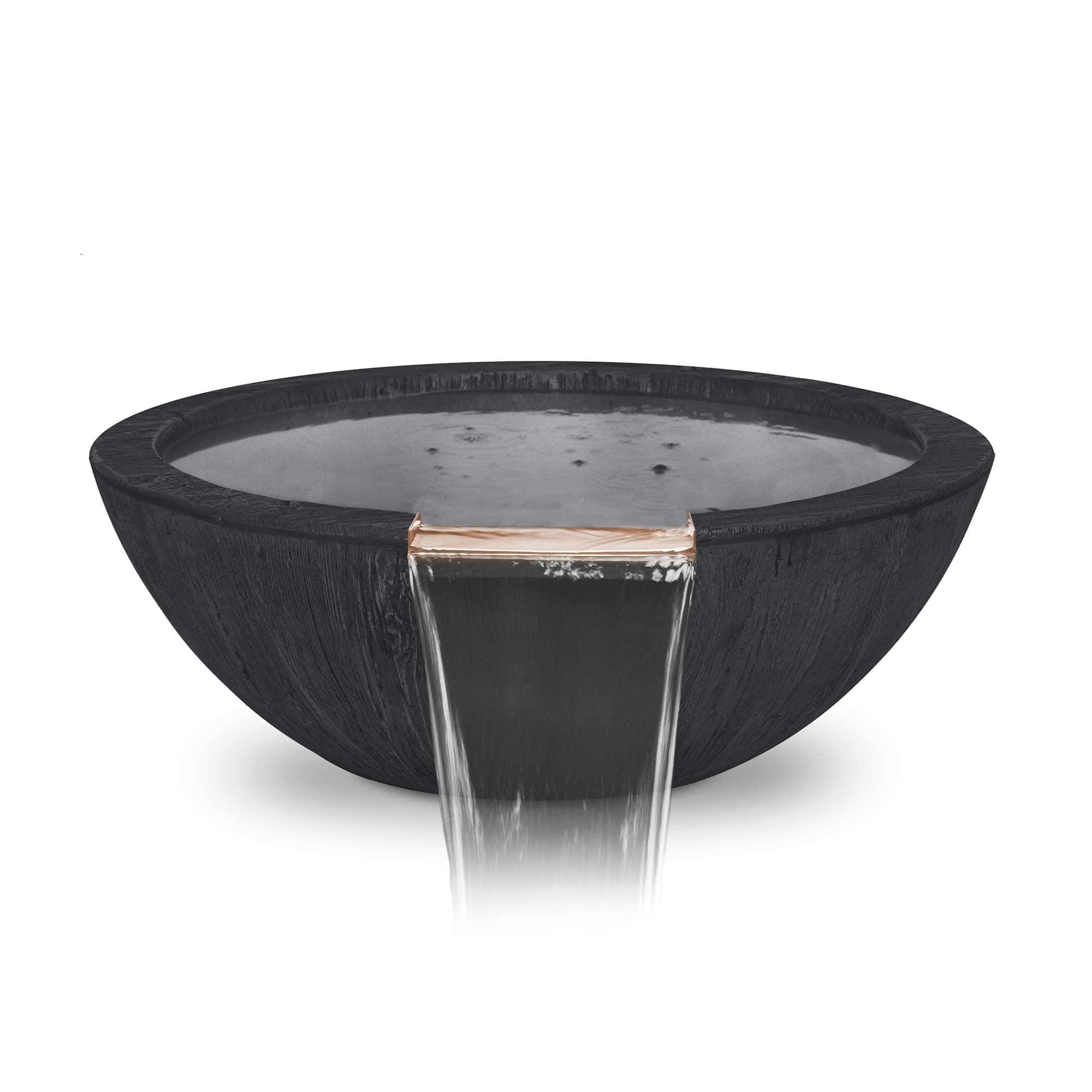 The Outdoor Plus Sedona Water Bowl - Wood Grain