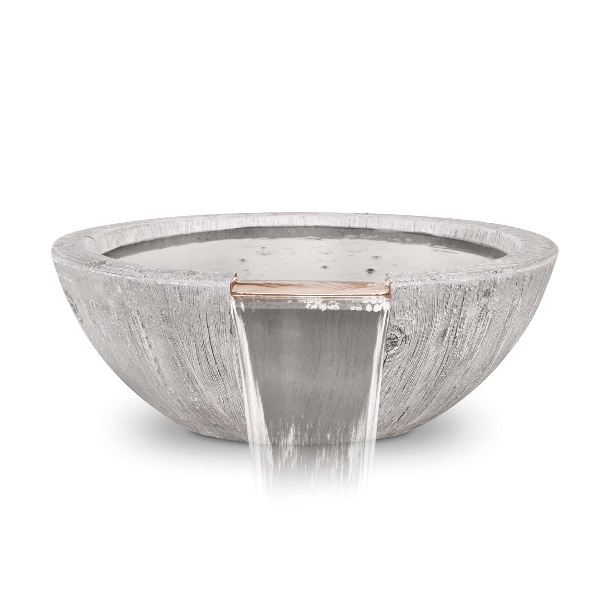 The Outdoor Plus Sedona Water Bowl - Wood Grain - Image 3