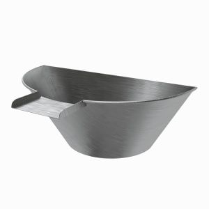 Cazo Water Bowl - Wall Mounted - Stainless Steel