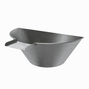 Cazo Water Bowl - Wall Mounted - Stainless Steel