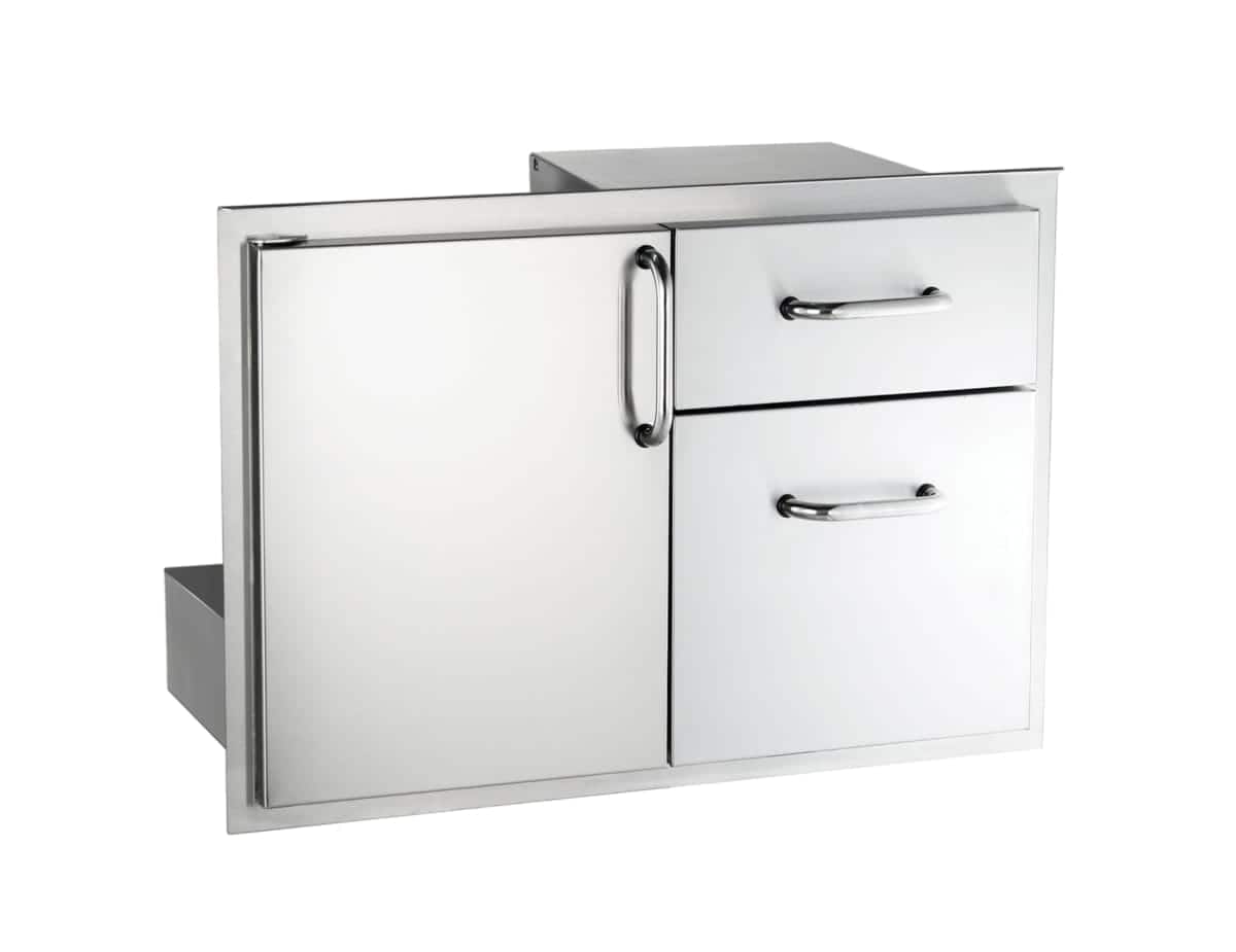 American Outdoor Grills Door with Double Drawer
