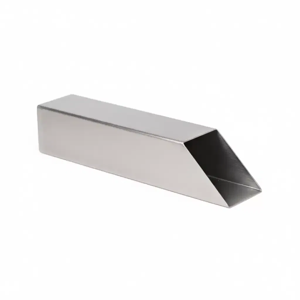 The Outdoor Plus Angled Mini Scupper -Copper and Stainless Steel - Image 2