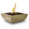 The Outdoor Plus Avalon Fire Bowl Brown