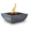The Outdoor Plus Avalon Fire Bowl Gray