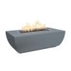 The Outdoor Plus Avalon Linear Fire Pit - 15” Tall - Powder Coated Metal