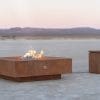 The Outdoor Plus Cabo Corten Steel Fire Pit