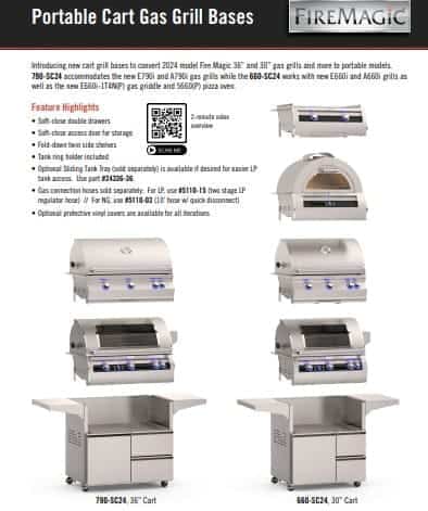 Fire Magic Portable Carts