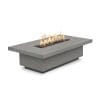 The Outdoor Plus Fremont Fire Table - 15” Height - Pewter