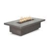 The Outdoor Plus Fremont Fire Table - 15” Height - Silver Vein