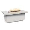 The Outdoor Plus Fremont Fire Table - 24” Height - White