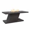 The Outdoor Plus Imperial Fire Table - 24” Height Black