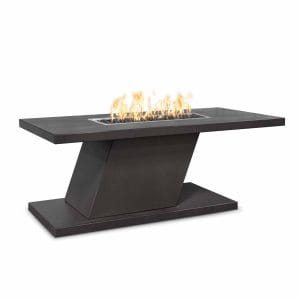 The Outdoor Plus Imperial Fire Table - 24” Height Black