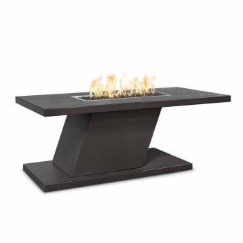 The Outdoor Plus Imperial Fire Table - 24” Height Black
