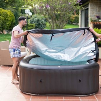 MSPA URBAN VITO Hot Tub Lifestyle photo uncovering