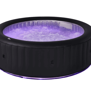 MSPA URBAN Aurora Hot Tub purple lights with water