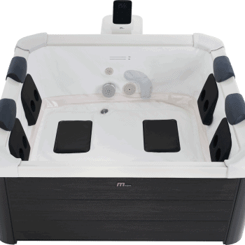 MSpa Frame Series Oslo Hot tub interior
