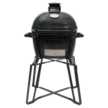 Primo Oval Junior Charcoal Grill - All-In-One cradle and base