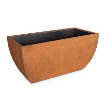 Alternative view of The Outdoor Plus Tuscon Planter - Corten Steel