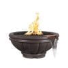 The Outdoor Plus Roma Fire & Water Bowl Chestnut