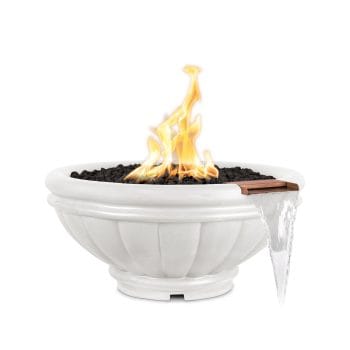 The Outdoor Plus Roma Concrete Fire & Water Bowl