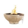 The Outdoor Plus Roma Fire & Water Bowl Vanilla