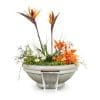 The Outdoor Plus Roma Planter & Water Bowl - GFRC Concrete