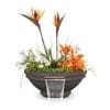 The Outdoor Plus Roma GFRC Planter & Water Bowl