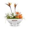 The Outdoor Plus Roma Planter & Water Bowl - GFRC Concrete Limestone Colored