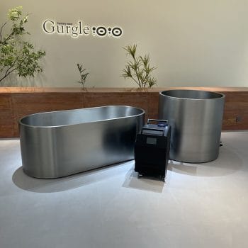 Alternative view of The Plunge Supplier Stainless Steel Cold Plunge Barrel With Chiller - GD-SS02