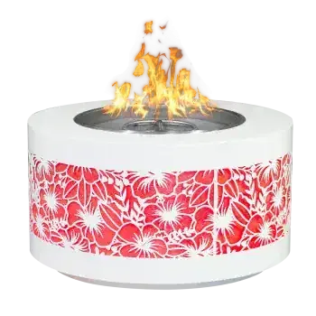 Unity Caribbean LED Edition RED Powder Coated White