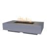 The Outdoor Plus Cabo Concrete Linear Fire Pit - Gray