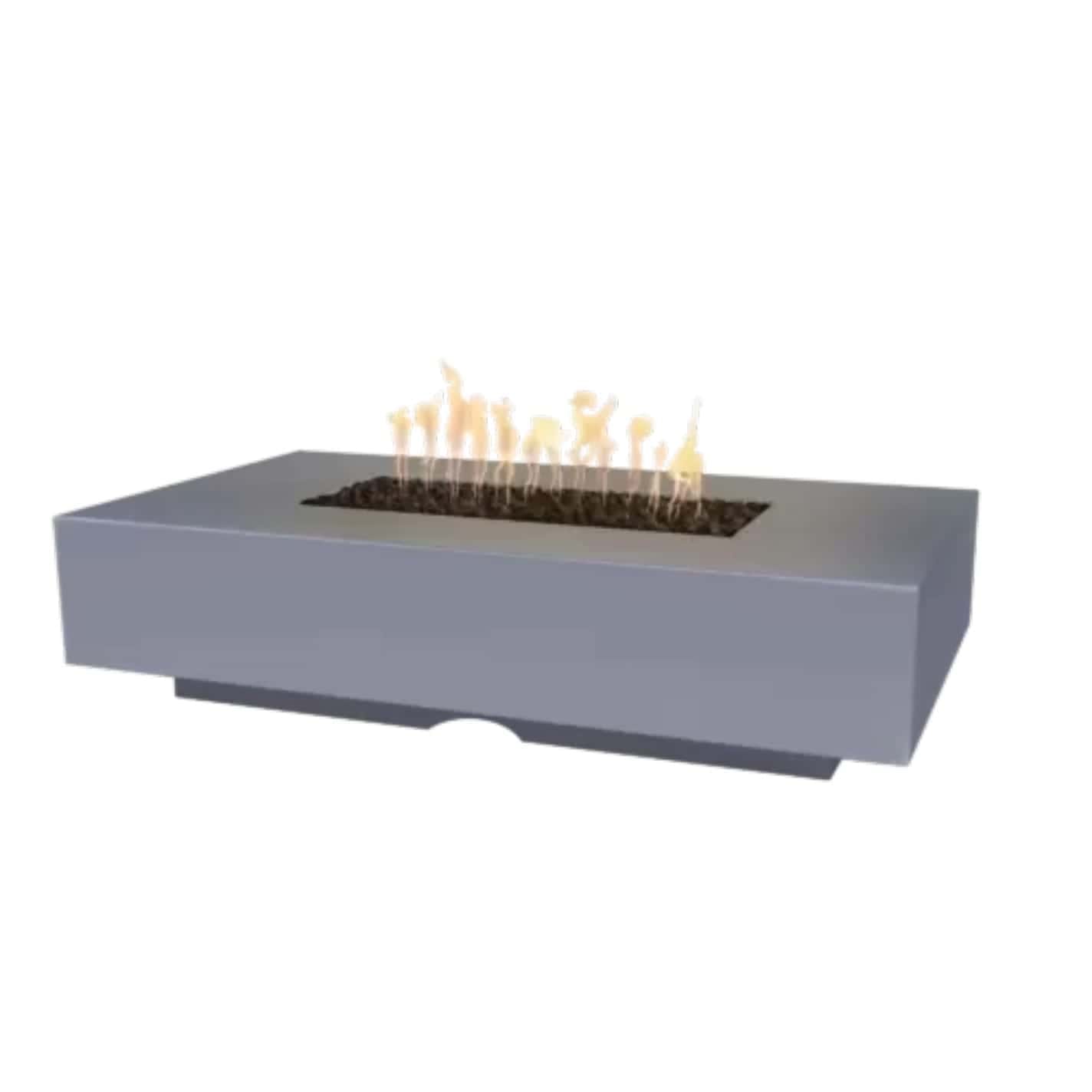 The Outdoor Plus Cabo Concrete Linear Fire Pit - Gray