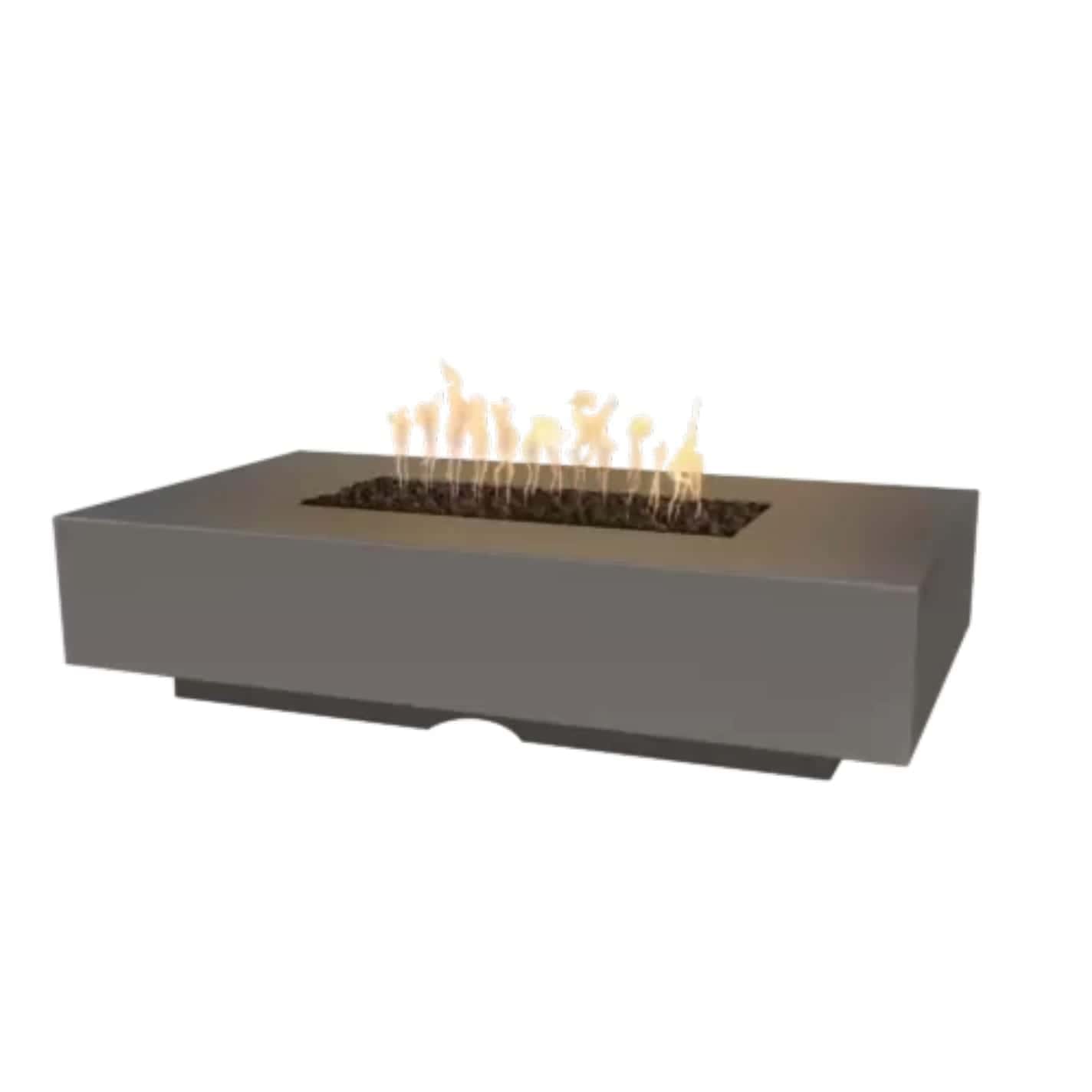 The Outdoor Plus Cabo Linear Fire Pit Chestnut