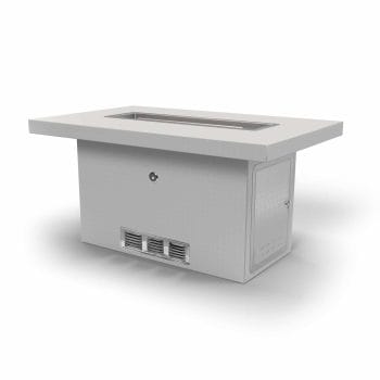 The Outdoor Plus Rectangle Fire Table Form - 24” Tall - Ready to Finish